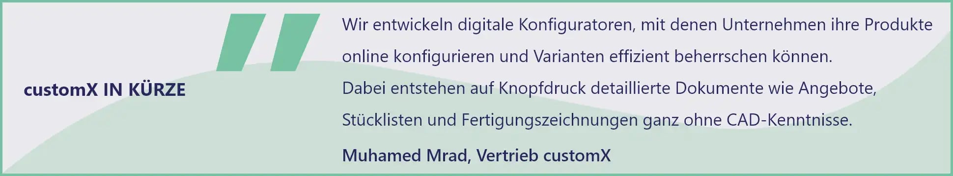 customX in Kürze